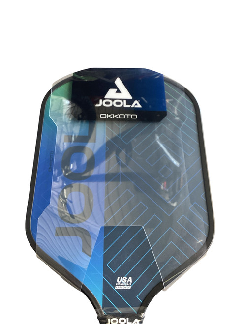 Vist Large View of Product Image Which is Used JOOLA OKKOTO Pickleball Racquet Navy Blue