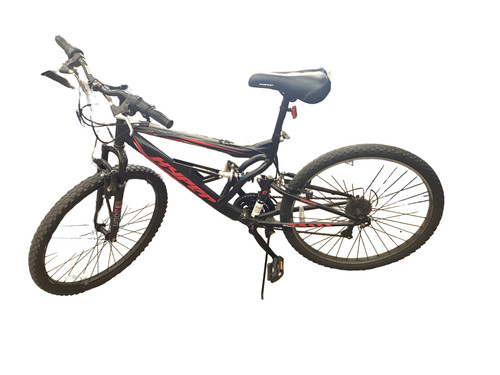 Vist Large View of Product Image Which is Used Hyper SHOCKERED 26 Mountain Bike Mens Black 48-52cm - 19-20" - LG Frame