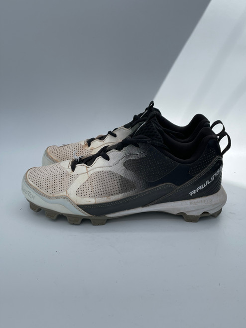 Vist Large View of Product Image Which is Used Rawlings BB/SB Cleats Black Senior 8