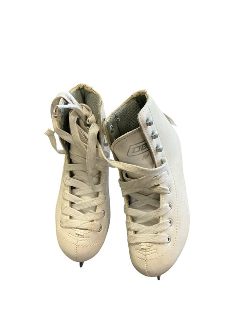 Vist Large View of Product Image Which is Used DBX LIGHT Girls Figure Skate White Youth 12.0