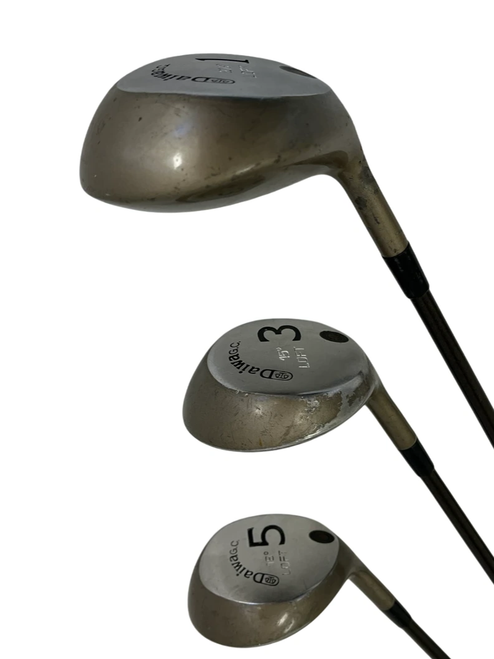 Vist Large View of Product Image Which is Used Daiwa G.C Driver/3 Wood/5 Wood Rh Golf Mens Wood Set