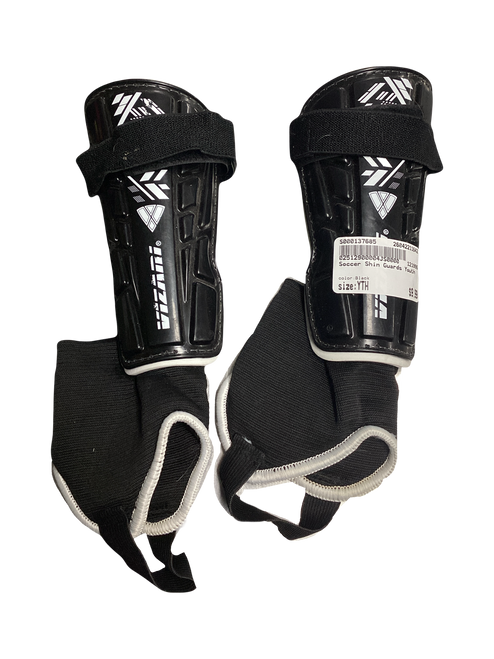 Vist Large View of Product Image Which is Used Soccer Shin Guards Youth Black Youth