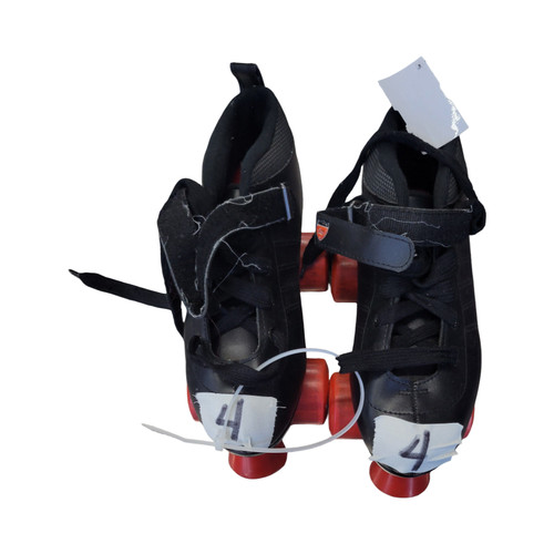 Vist Large View of Product Image Which is Used I25 SKATES JR SKATES SZ4 Junior Roller Quad Skates Black Junior 04