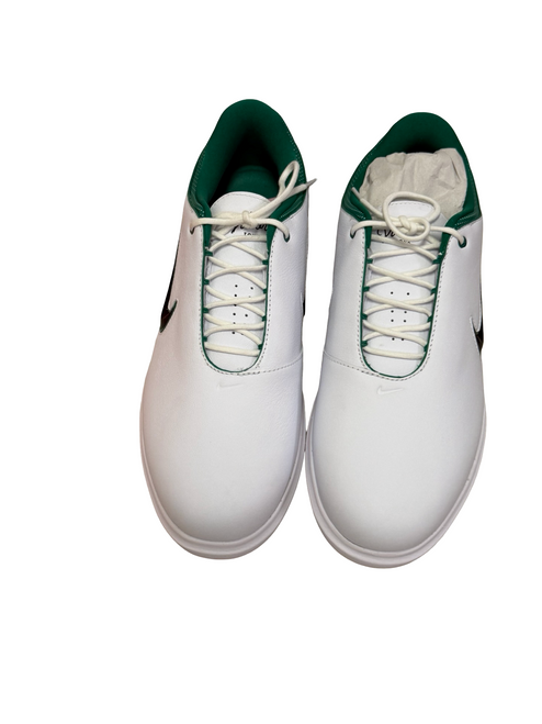 Vist Large View of Product Image Which is New Nike VICTORY TOUR 4 FZ4155-105 Mens Golf Shoes White And Green Size 10.5