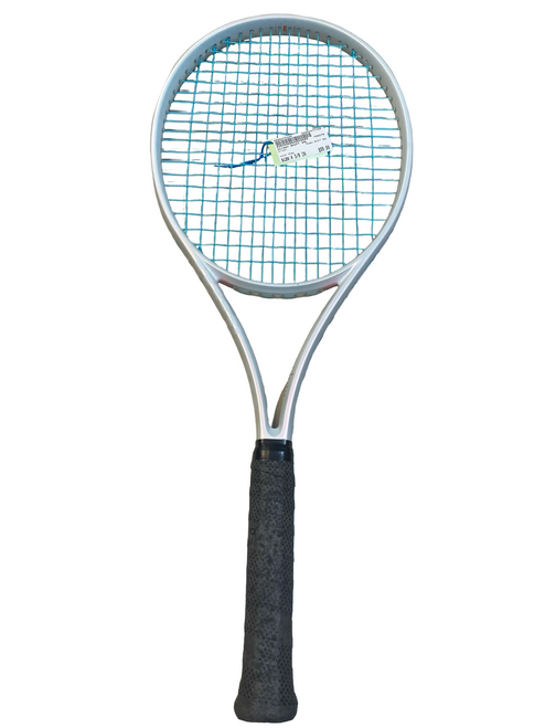 Vist Large View of Product Image Which is Used Wilson SHIFT 99L Adult Tennis Racquet Grey 4 3/8"