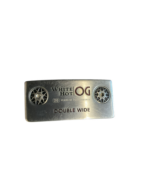 Vist Large View of Product Image Which is Used Odyssey WHITE HOT DOUBLE WIDE OG Mens Putter RH