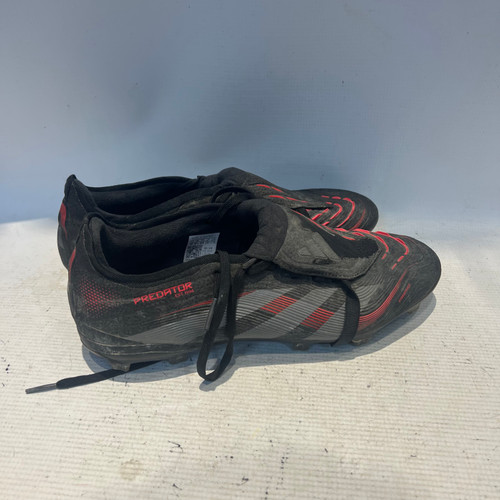 Vist Large View of Product Image Which is Used Adidas Soccer Cleats Black Senior 10