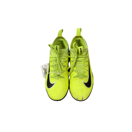 Vist Large View of Product Image Which is Used Nike Soccer Indoor Shoes Optic Yellow Junior 03.5