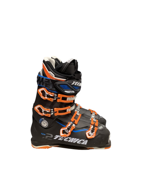 Vist Large View of Product Image Which is Used Tecnica TE11 Mens DH Ski Boot Black 295 MP - M11.5
