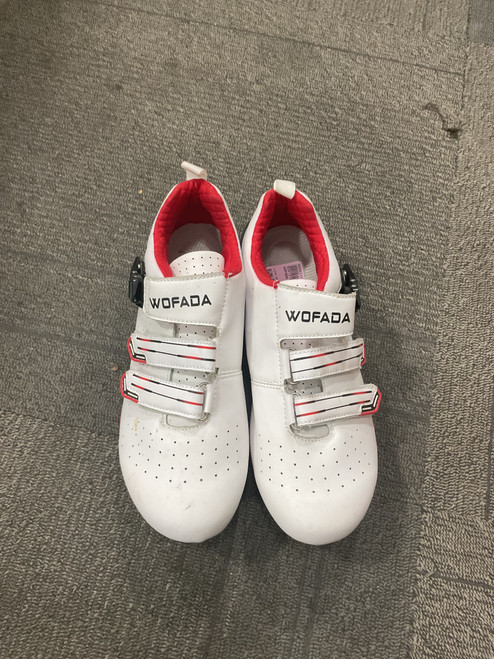 Vist Large View of Product Image Which is Used WOFADA Bike Shoes Adult White Senior 8