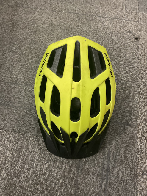 Vist Large View of Product Image Which is Used Specialized ALIGN Bike Helmet Yellow S/M