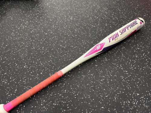 Vist Large View of Product Image Which is Used Easton PINK SAPPHIRE FP22PSA BB/SB Fastpitch Bat 29"