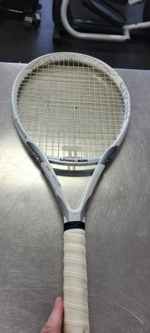 Vist Large View of Product Image Which is Used Head AIRFLOW 5 Adult Tennis Racquet White 4 3/8"
