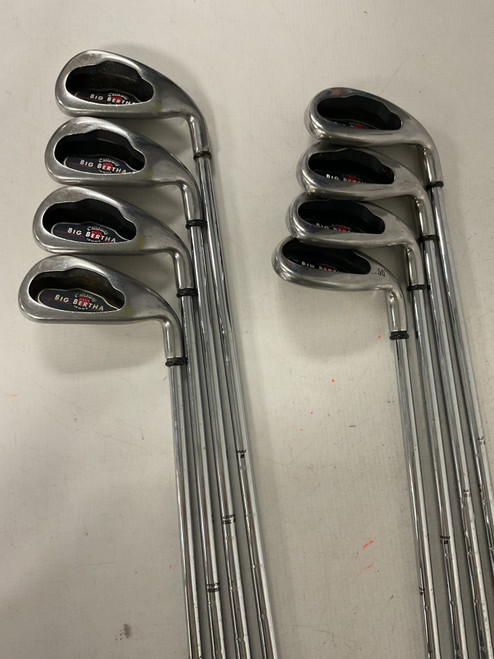 Vist Large View of Product Image Which is Used Callaway BIG BERTHA 04 Mens Iron Set RH 4I-GW/AW