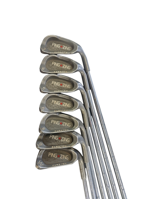 Vist Large View of Product Image Which is Used Ping ZING RED DOT Mens Iron Set RH 3I-PW