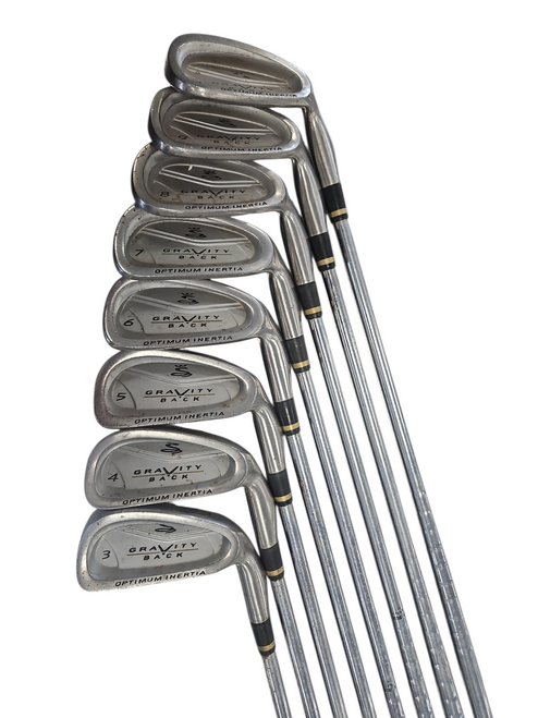 Vist Large View of Product Image Which is Used Cobra GRAVITY BACK Mens Iron Set RH 3I-PW