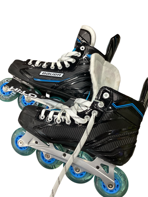 Vist Large View of Product Image Which is Used Bauer RSX ROLLER HOCKEY Senior Hockey Skate Senior 10