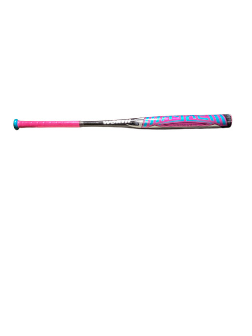 Vist Large View of Product Image Which is Used Worth MAYHEM SINGLEWALL BB/SB Slowpitch Bat 34"