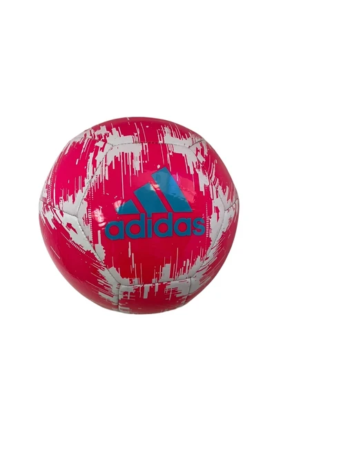Vist Large View of Product Image Which is Used Adidas Size 4 Pink Soccer Ball