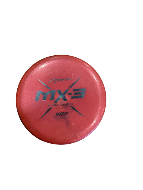 Vist Large View of Product Image Which is Used Prodigy MX-3 Disc Golf Driver Pink 179g