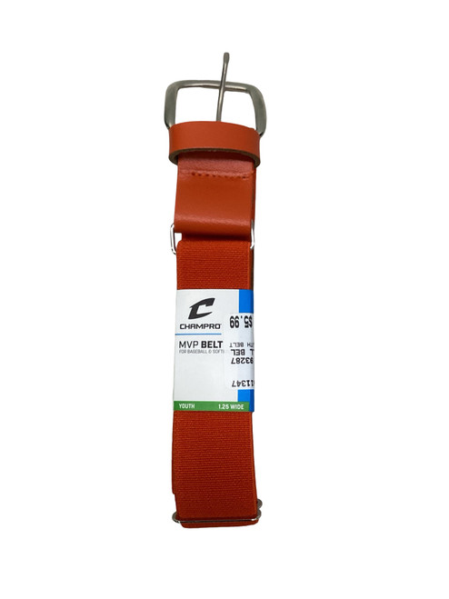 Vist Large View of Product Image Which is Used Champro MVP YOUTH BELT Other Clothing Orange MD