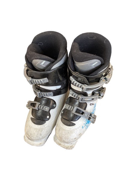 Vist Large View of Product Image Which is Used Salomon BOOTS Boys DH Ski Boot Black 225 MP - J04.5 - W5.5