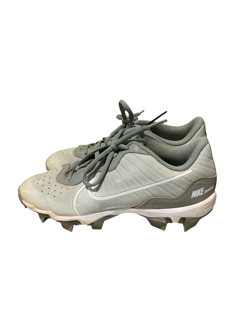 Vist Large View of Product Image Which is Used Nike DIAMOND BB CLEATS BB/SB Cleats Grey Senior 5.5
