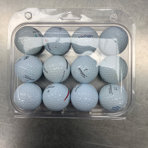 Vist Large View of Product Image Which is Used Titleist PRO V1 12 Pack - Golf Balls