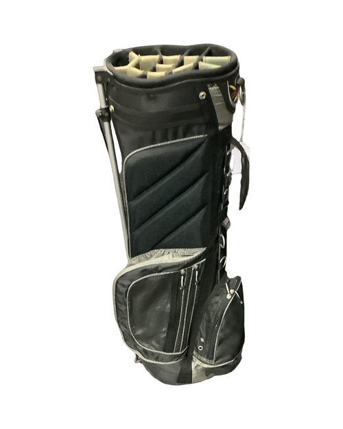 Vist Large View of Product Image Which is Used BAG Mens Stand Bag Black