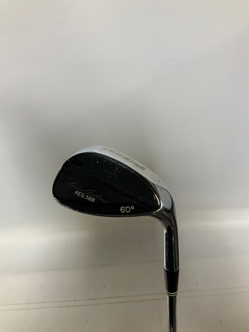 Vist Large View of Product Image Which is Used Cleveland TOUR ACTION REG.588 Golf Wedge Mens RH 60 Degree