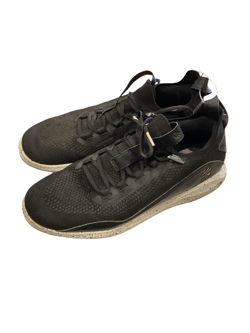 Vist Large View of Product Image Which is Used Under Armour Mens Golf Shoes Black Senior 9.5