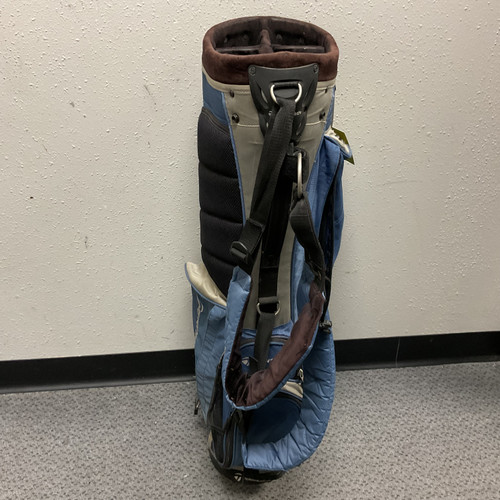 Vist Large View of Product Image Which is Used Taylormade Mens Stand Bag Royal Blue