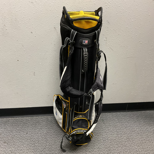 Vist Large View of Product Image Which is Used US Kids TOUR SERIES 3 Teen Stand Bag Black And White