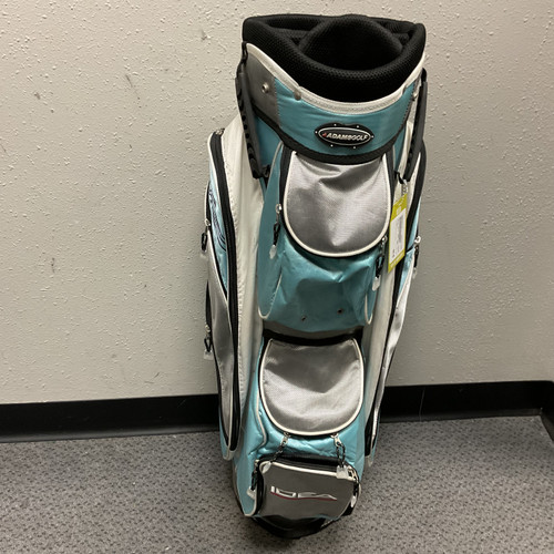Vist Large View of Product Image Which is Used Adams Golf Womens Cart Bag Carolina Blue