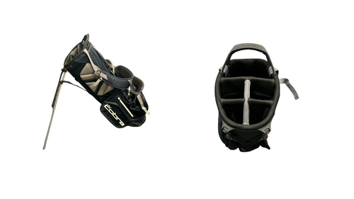 Vist Large View of Product Image Which is Used Cobra ULTRADRY PRO Mens Stand Bag Navy Blue