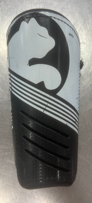 Vist Large View of Product Image Which is Used Puma Soccer Shin Guards Junior Black Junior
