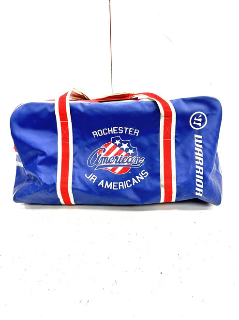 Vist Large View of Product Image Which is Used Warrior Jr Hockey Carry Royal Blue