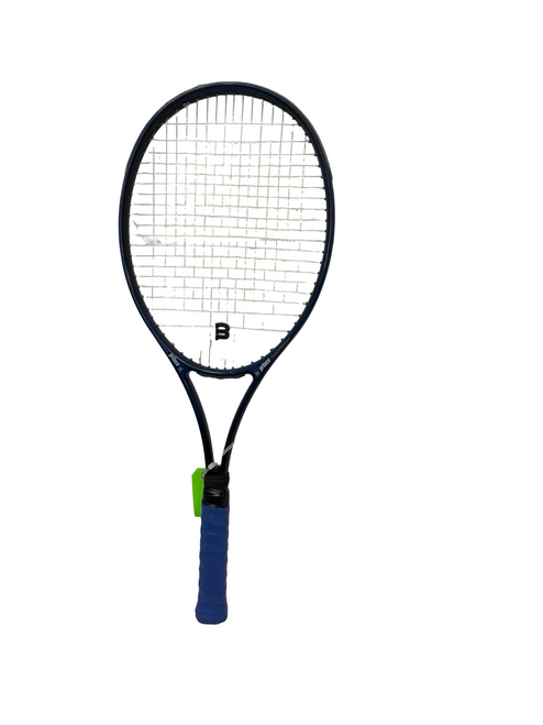Vist Large View of Product Image Which is Used Prince GRAPHITE VIPER OVERSIZE Adult Tennis Racquet Navy Blue 4 3/8"