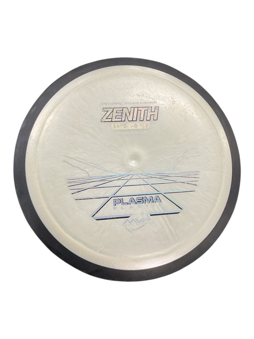Vist Large View of Product Image Which is Used MVP CONRAD ZENITH PLASMA Disc Golf Driver White 174g