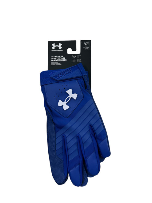 Vist Large View of Product Image Which is Used Under Armour BB/SB Batting Gloves Royal Blue XL