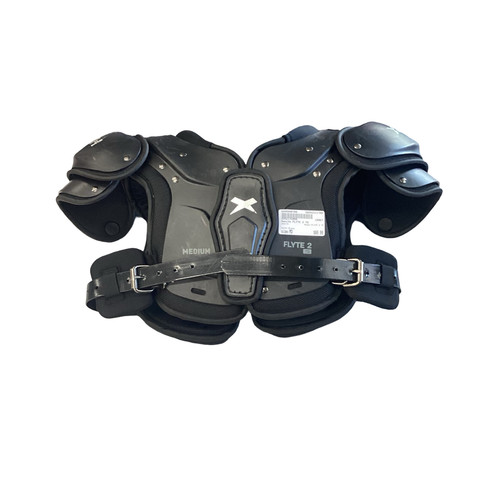 Vist Large View of Product Image Which is Used Xenith FLYTE 2 TD FB Shoulder Pads Black MD