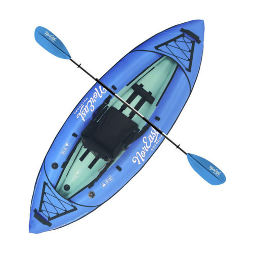 Vist Large View of Product Image Which is New 9ft Inflatable Kayak W/Paddle