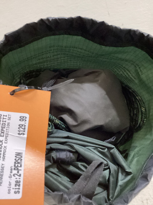Vist Large View of Product Image Which is Used HENNESSEY HAMMOCK EXPEDITION SET 1 & 2 Man Tent Green 2-person