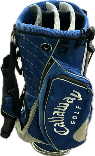 Vist Large View of Product Image Which is Used Callaway STAND BAG Mens Stand Bag Royal Blue And Black