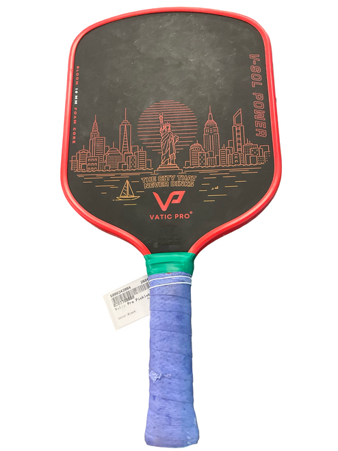 Vist Large View of Product Image Which is Used VATIC PRO Pickleball Racquet Black
