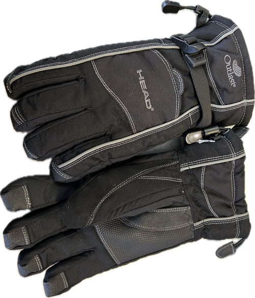 Vist Large View of Product Image Which is Used Outerwear Mens Gloves Navy Blue Senior