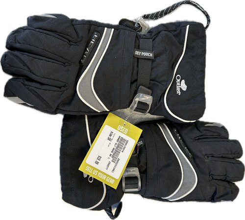 Vist Large View of Product Image Which is Used Outerwear Mens Gloves Navy Blue Senior