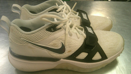 Vist Large View of Product Image Which is Used Nike Basketball Shoes M White Senior 10