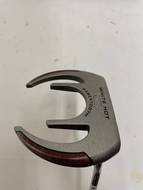 Vist Large View of Product Image Which is Used Odyssey WHITE HOT SABERTOOTH Mens Putter RH