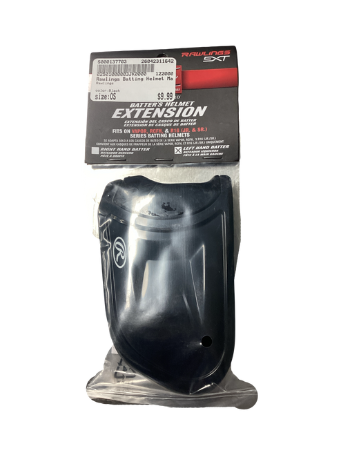 Vist Large View of Product Image Which is Used Rawlings Batting Helmet Mask Black One Size